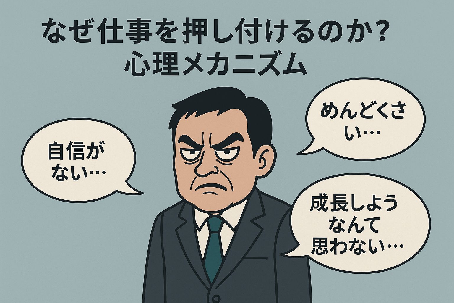 仕事 を 押し付ける 人 心理